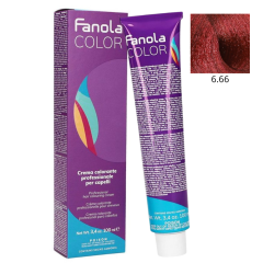 FANOLA Crema Colore 6.66 100ml, farba do włosów
