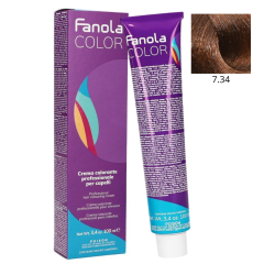 FANOLA Crema Colore 7.34 100ml, farba do włosów