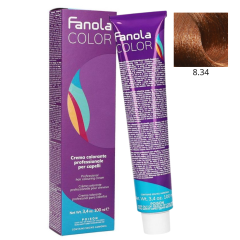 FANOLA Crema Colore 8.34 100ml, farba do włosów