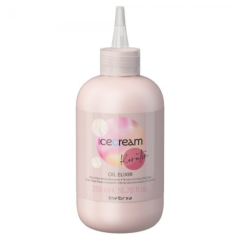 INEBRYA Ice Cream Keratin Oil Elixir 200ml, rekonstruujący olejek do włosów  z keratyną