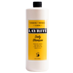 LAYRITE Daily Shampoo 946ml, mocno oczyszczający szampon dla mężczyzn
