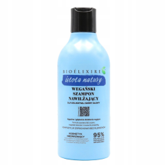 BIOELIXIRE Istota Natury 400ml, wegański szampon nawilżający