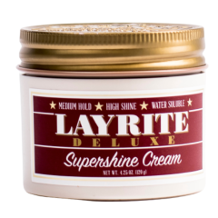 LAYRITE Supershine Cream 120g, nabłyszczający krem do włosów 