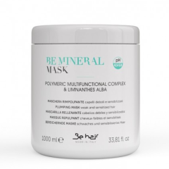 BE HAIR Be Mineral Plumping Mask 1000ml,  mineralna maska do włosów słabych i uwrażliwionych