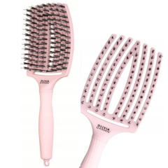 OLIVIA GARDEN Fingerbrush  Combo Large Pastel Pink, szczotka do rozczesywania; różowa