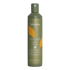 ECHOSLINE Ki-Power Veg 300ml, szampon uszczelniająco-odbudowujący