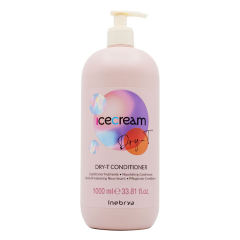 Inebrya Ice Cream Dry-T 1000ml, odżywka nawilżająca do włosów suchych i zniszczonych