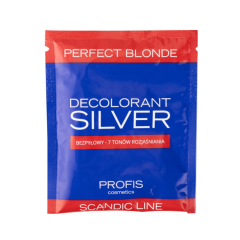 PROFIS Scandic Line Decolorant Silver 40g, bezpyłowy rozjaśniacz do 7 tonów