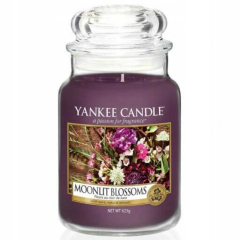 YANKEE CANDLE Moonlight Blossoms  623g, świeczka zapachowa