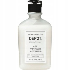 DEPOT No. 501 Moisturizing and Clarifying Beard Shampoo, szampon nawilżający do brody