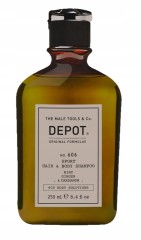DEPOT No.606 Sport Hair&Body Shampoo 250ml, męski szampon do włosów