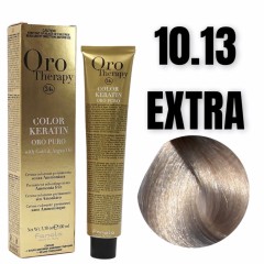 FANOLA Oro Therapy 24k Color Keratin 10.13 Extra 100ml farba bez amoniaku z keratyną, złotem koloidalnym i olejkiem arganowym