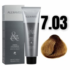 ALLWAVES Color Cream 7.03 100ml farba do włosów