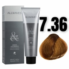 ALLWAVES Color Cream 7.36 100ml farba do włosów