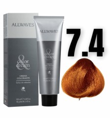 ALLWAVES Color Cream 7.4 100ml farba do włosów