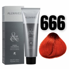 ALLWAVES Color Cream 666 100ml farba do włosów