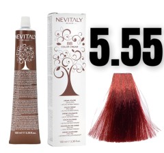 NEVITALY BB Color Cream 5.55 100ml farba do włosów w kremie                            
