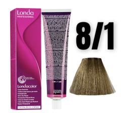 LONDA PROFESSIONAL Londacolor Permanent 8/1 60ml profesjonalna farba do włosów 