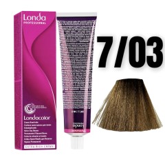 LONDA PROFESSIONAL Londacolor Permanent 7/03 60ml profesjonalna farba do włosów 