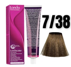 LONDA PROFESSIONAL Londacolor Permanent 7/38 60ml profesjonalna farba do włosów  