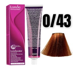 LONDA PROFESSIONAL Londacolor Permanent 0/43 60ml profesjonalna farba do włosów