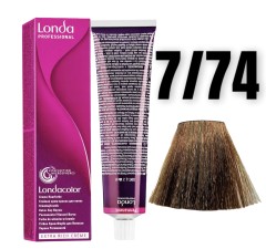 LONDA PROFESSIONAL Londacolor Permanent 7/74 60ml profesjonalna farba do włosów
