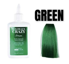 DESIGN LOOK Color Lux Crazy Green 150ml Krem koloryzujący zielony 