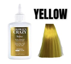 DESIGN LOOK Color Lux Crazy Yellow 150ml Krem koloryzujący żółty