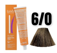 LONDA Londacolor Demi Permanent 6/0 60ml krem tonujący