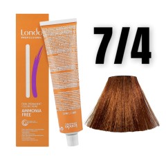 LONDA Londacolor Demi Permanent 7/4 60ml krem tonujący