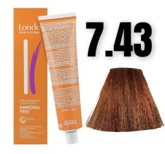 LONDA Londacolor Demi Permanent 7/43 60ml krem tonujący 