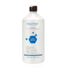 NEVITALY Ialo Keratin 1000ml, szampon do włosów zniszczonych 