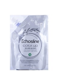 ECHOSLINE Color Up Silver Blond 150ml, maska koloryzująca ochładzająca blond