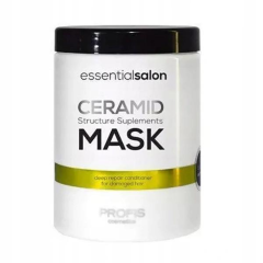 PROFIS Cosmetics Essential Salon Ceramid Structure Mask 1000ml, odbudowująca maska