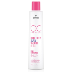 SCHWARZKOPF BC Color Freeze Silver 250ml, szampon ochładzający odcień blond