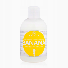 KALLOS Kjmn Banan  1000ml, szampon bananowy
