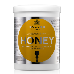 KALLOS Kijmn Honey 1000ml, regenerująca maska z ekstraktem z miodu
